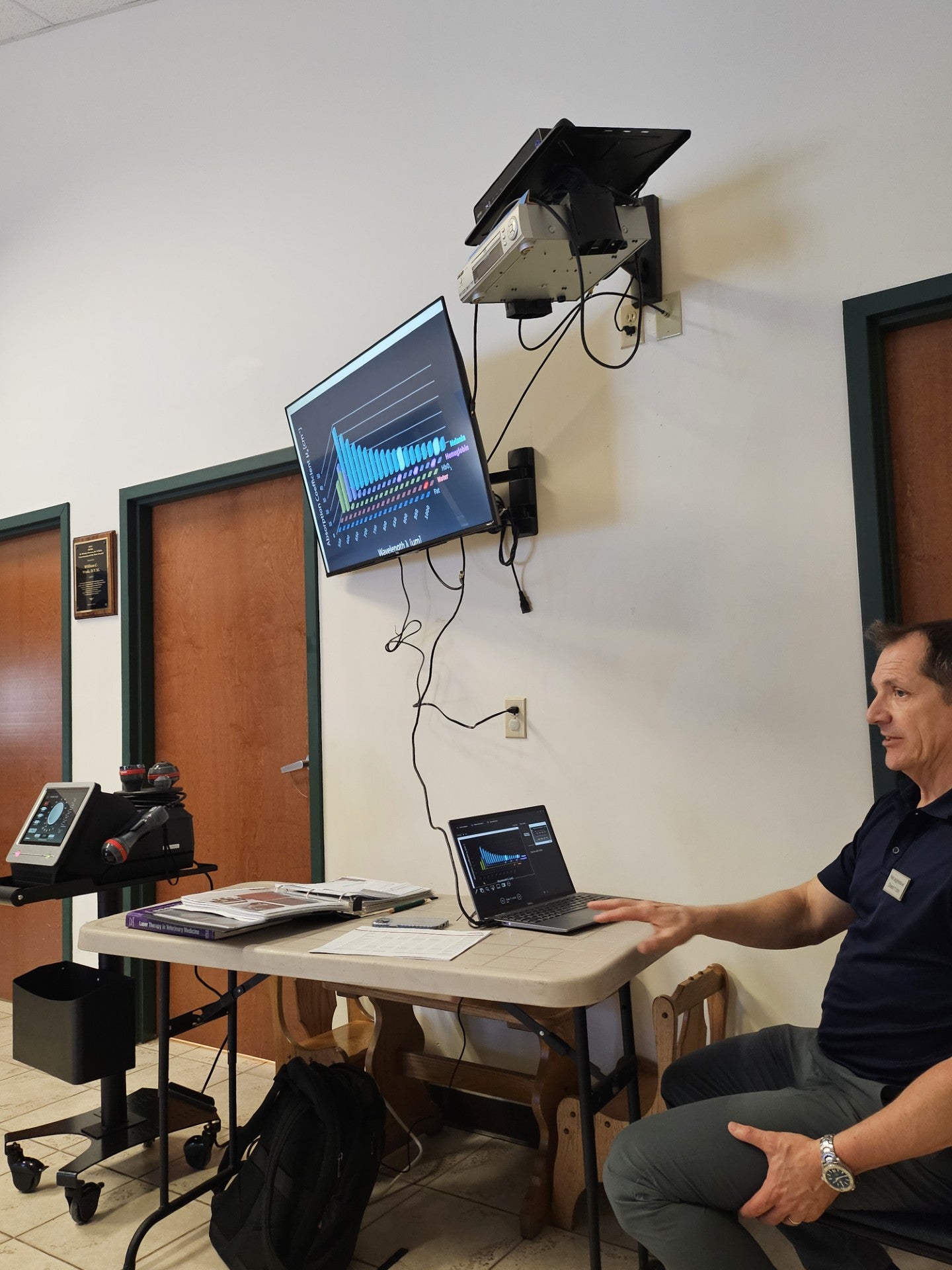 Laser CE Training at Seaford Animal Hospital